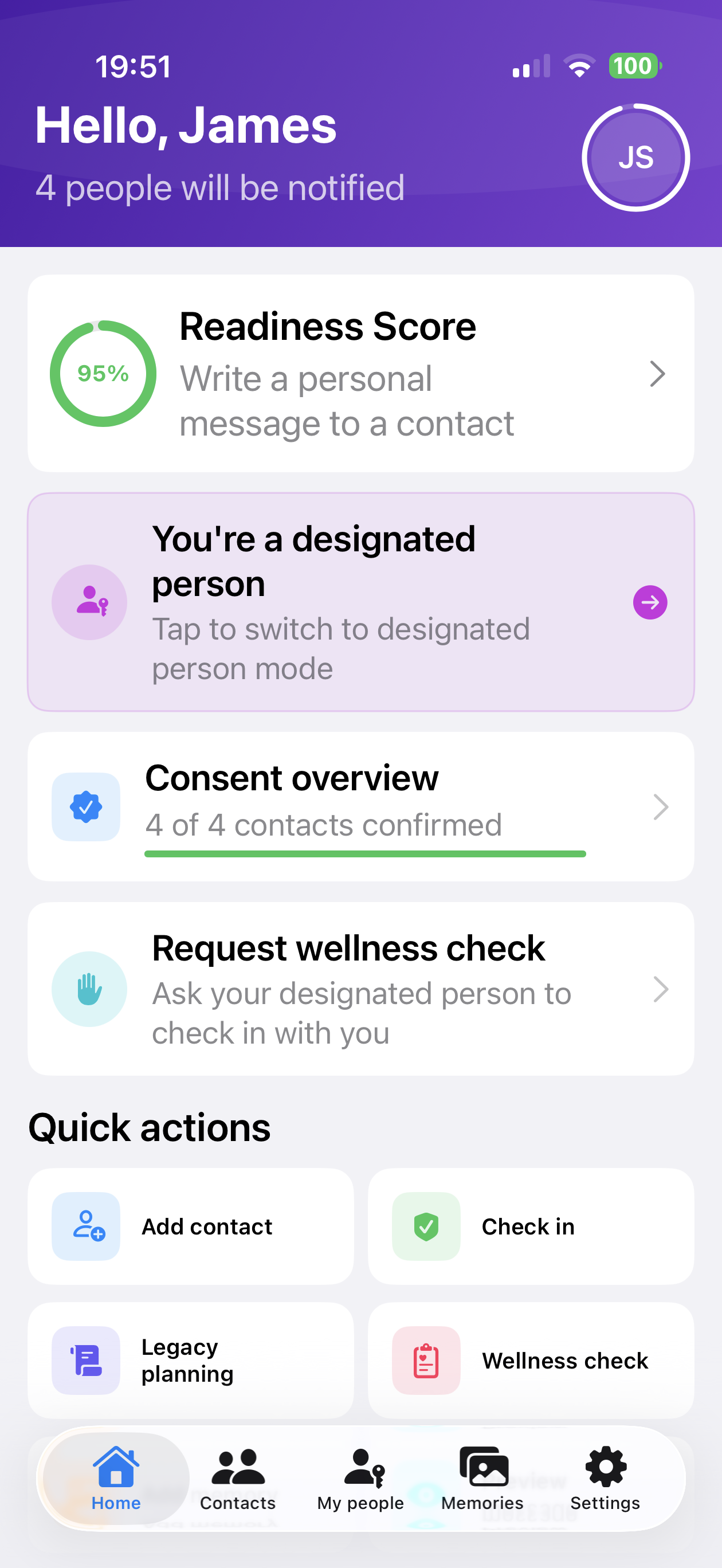 Last Post app screenshot